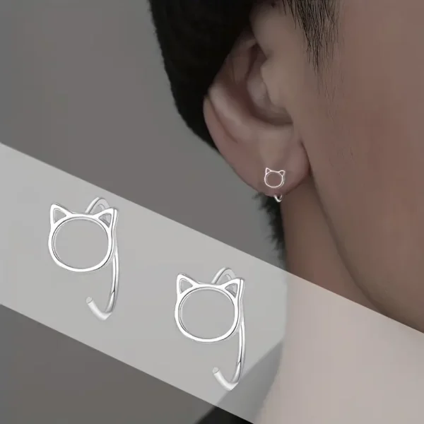 Brinco de Gatinho Minimalista
