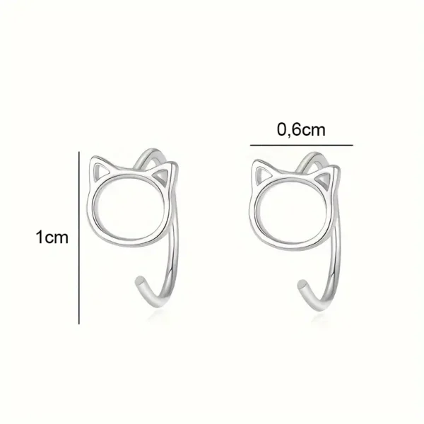 Brinco de Gatinho Minimalista
