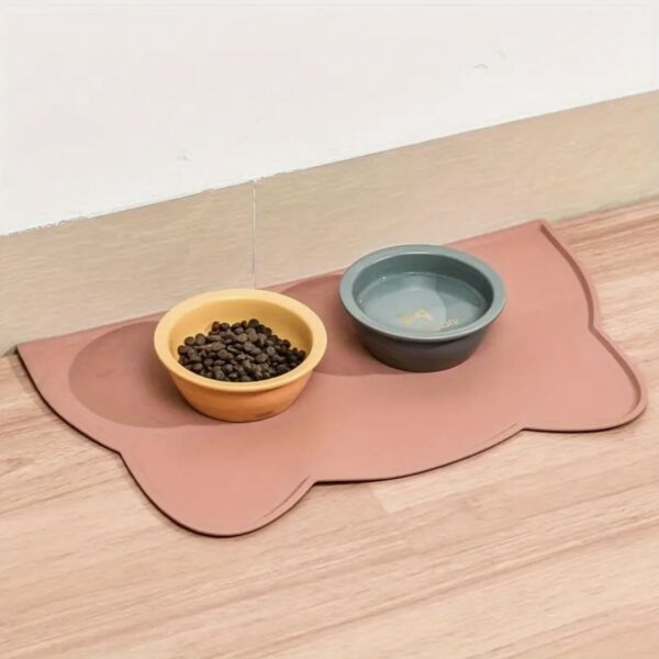 Tapete de silicone para comedouros