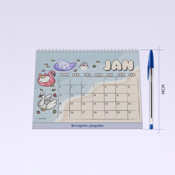 Calendário 2026 - pré-venda