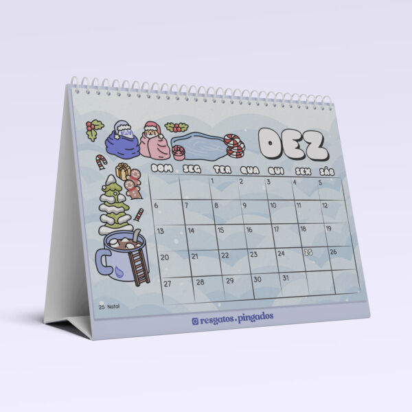 Calendário 2026 - pré-venda