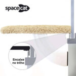 Cama de Janela Spacecat Lunar para Gatos