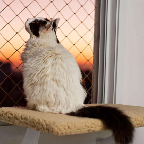 Cama de Janela Spacecat Lunar para Gatos